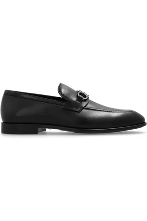 Salvatore Ferragamo Sko, Herre, Sort, 40 1/2 EU, Foster Loafers