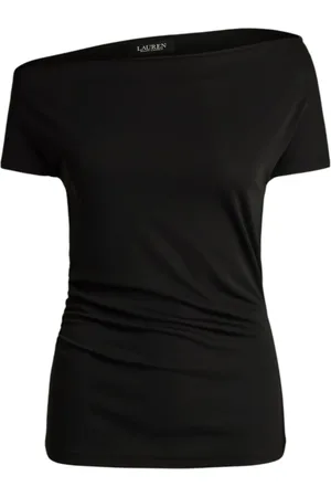 Ralph Lauren Bluser & Skjorter, Dame, Sort, L, Uld, Sort