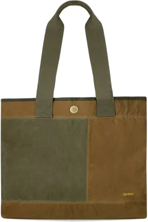 Barbour Taske, Dame, Grøn, ONE SIZE, Bomuld, Grøn Patchwork Indkøbstaske