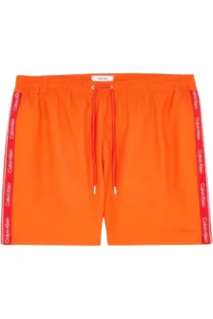 Calvin Klein Badetøj, Herre, , 2XL, Uld, Medium Badeshorts med Snøre