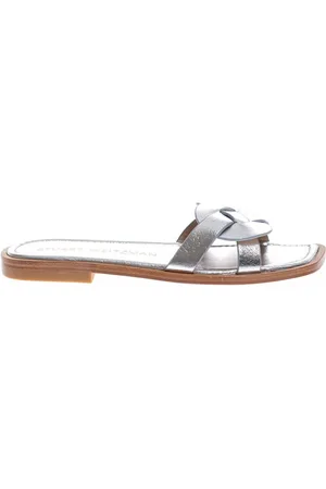 Stuart Weitzman Sko, Dame, Grå, 36 1/2 EU, Læder, Sierra Mules