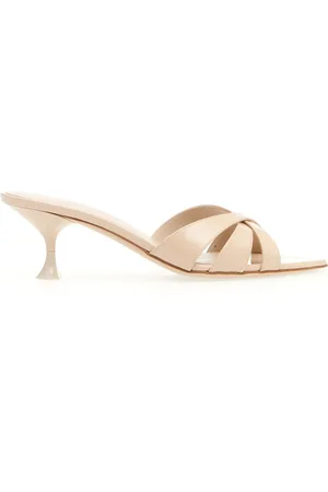 Elena Iachi Sko, Dame, , 37 1/2 EU, Læder, Heeled Mules