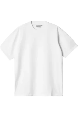 Carhartt Top, Herre, Hvid, L, Bomuld, Duster Script T-Shirt