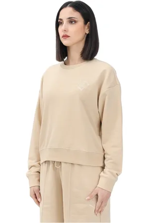 PUMA Sweathshirts & Hoodies, Dame, , M, Uld, Grafisk Crew Neck Sweater