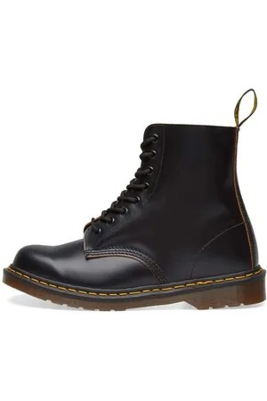 Dr. Martens Sko, Herre, Sort, 37 EU, Uld, Håndlavede Vintage 1460 Støvler
