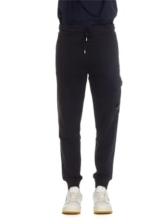 C.P. Company Bukser, Herre, Blå, M, Bomuld, Sweatpants
