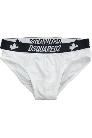 Dsquared2 Undertøj, Herre, Hvid, 2XL, Bomuld, Canadian Logo Slip