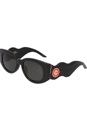 Casablanca Tilbehør, unisex, Sort, 54 MM, Irregulære solbriller