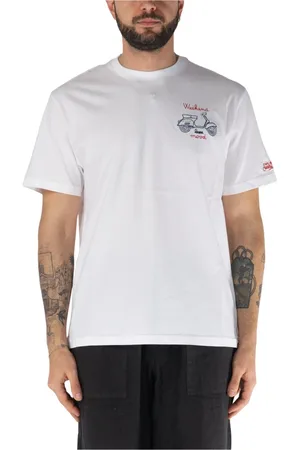 MC2 SAINT BARTH Top, Herre, Hvid, M, Vespa Weekend T-Shirt