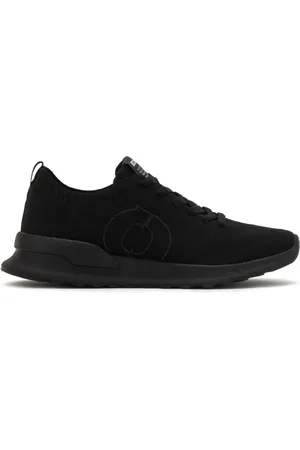 ECOALF Sko, Dame, Sort, 37 EU, Polyester, Sorte Strik Sneakers