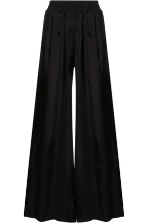 Fabiana Filippi Bukser, Dame, Sort, 2XS, Uld, Vide Bukser