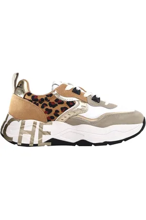 Voile blanche Sko, Dame, Flerfarvet, 39 EU, Leopard Print Sand Sneakers