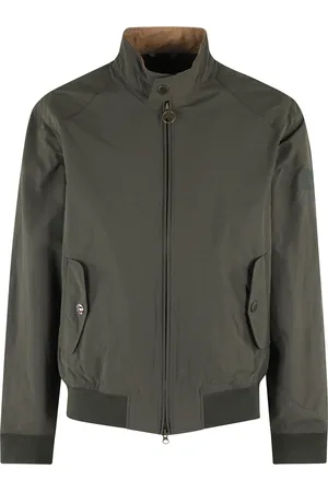 Barbour Jakke, Herre, Grøn, S, Bomuld, Grøn Rectifier Harrington Jakke