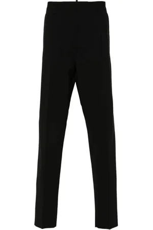 Dsquared2 Bukser, Herre, Sort, XL, Uld, Slim-fit Bukser