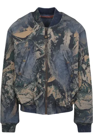 Acne Studios Jakke, Herre, Flerfarvet, XL, Uld, Bomberjakke