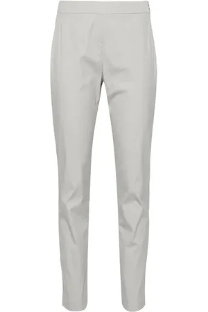 Fabiana Filippi Bukser, Dame, Grå, 2XS, Bomuld, Slim-fit Bukser