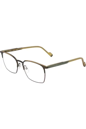 Etnia Barcelona Tilbehør, unisex, Grøn, 54 MM, Moderne firkantede briller Raul