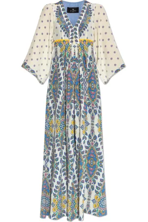 Etro Kjole, Dame, Flerfarvet, XS, Kjole med dekorativt print