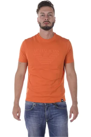 Emporio Armani Top, Herre, , XL, Bomuld, Afslappet T-Shirt Sweatshirt