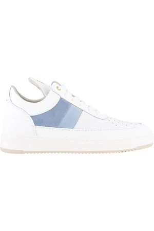 Filling pieces Sko, Herre, Hvid, 43 EU, Læder, Low Top Game Mix Sneakers