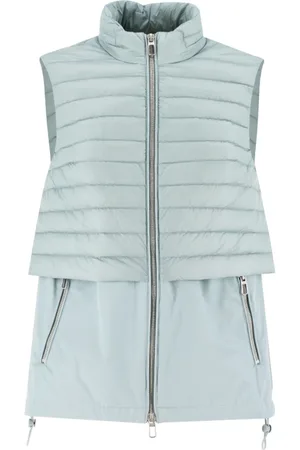 Duno Jakke, Dame, Blå, S, Bomuld, Quilted Oversize Vest