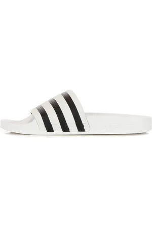 adidas Sko, Herre, Hvid, 46 EU, Hvide Slide Slippers