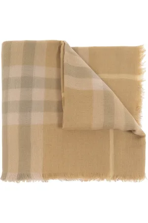 Burberry Tilbehør, unisex, , ONE SIZE, Uld, Ternet Uldtørklæde