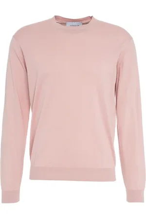 Gender Strik, Herre, Lyserød, 3XL, Bomuld, Rose Strik Pullover