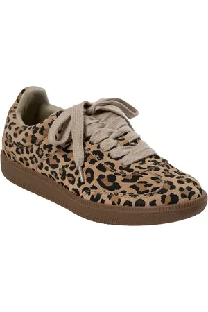 Sofie Schnoor Sko, Dame, Brun, 36 EU, Uld, Leopard Print Sneakers Stellasw Model