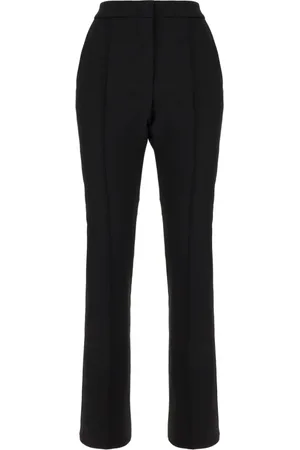 Sportmax Bukser, Dame, Sort, S, Bomuld, Paggio Pantalone Lungo