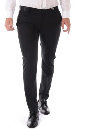 D.A. Daniele Alessandrini Bukser, Herre, Sort, L, Uld, Jeans