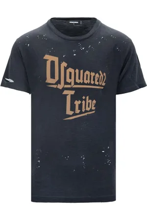 Dsquared2 Top, Herre, Sort, S, Bomuld, Slip-On T-Shirt
