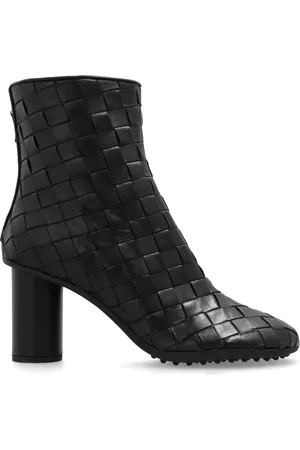 Bottega Veneta Sko, Dame, Sort, 41 EU, Hælede ankelstøvler Atomic