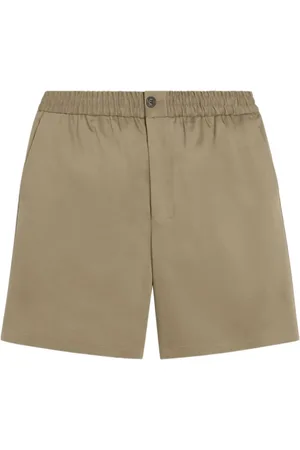 Ami Shorts, Herre, Brun, L, Elastiske shorts med talje til mænd