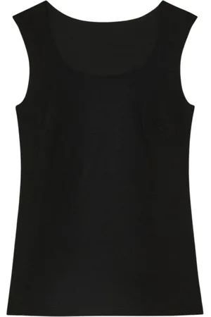 Patrizia Pepe Top, Dame, Sort, L, Stretch Jersey Tank Top
