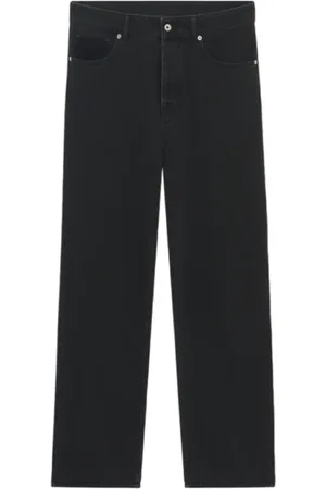 Drôle de Monsieur Jeans, Herre, Sort, W32, Bomuld, Corduroy Detalje Bomuldsjeans