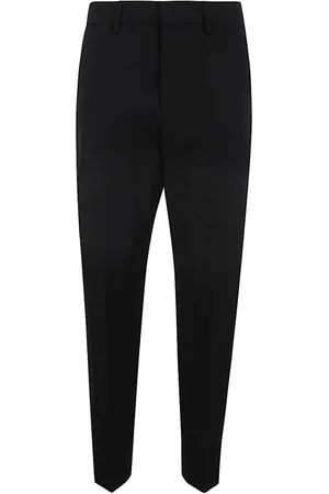 Dsquared2 Bukser, Dame, Sort, M, Uld, Slim-fit Bukser