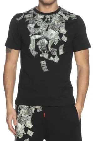 Sprayground Top, Herre, Sort, L, Bomuld, Iconic Shark T-shirt