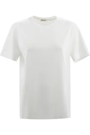 Brunello Cucinelli Top, Dame, Hvid, S, Hvide Sweaters til Mænd og Kvinder