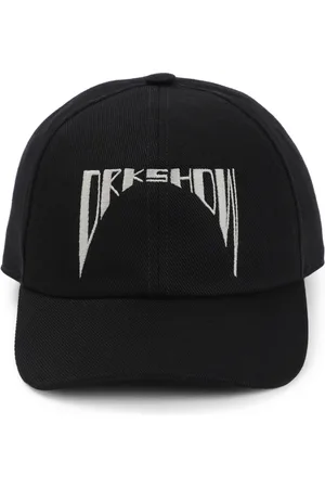 Rick Owens Tilbehør, Herre, Sort, S, Bomuld, Sort Perle Baseball Kasket