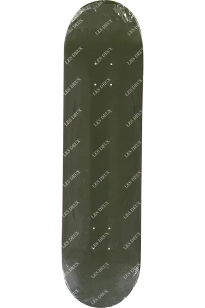 Les Deux Sport, Herre, Grøn, ONE SIZE, Wooden Skateboard Triptych