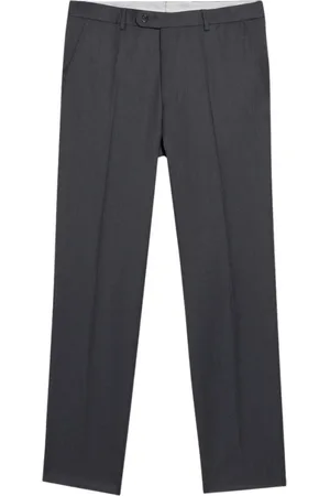 Brooks Brothers Bukser, Herre, Grå, W34, Virgin Wool Bukser