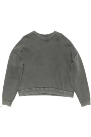 Acne Studios Sweathshirts & Hoodies, Herre, Grå, L, Afslappet Sweatshirt i Trendy Stil