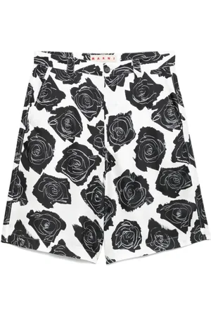 Marni Shorts, Herre, Sort, XL, Uld, Stilfulde bukser til mænd og kvinder