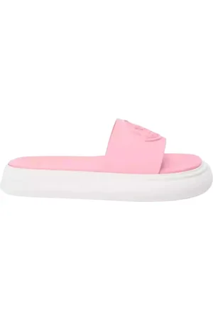 Moncler Sko, Dame, Lyserød, 38 EU, Logo Slides