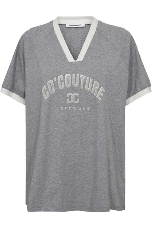 Co`Couture Top, Dame, Grå, M, Bomuld, Siaracc T-Shirt