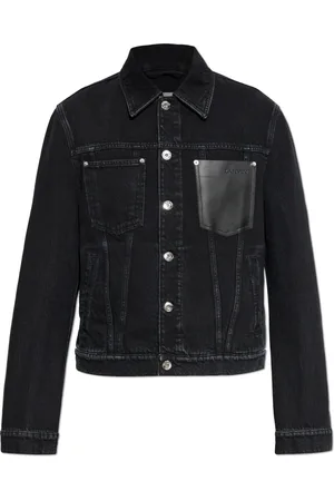 Lanvin Jakke, Herre, Sort, L, Denim, Denimjakke