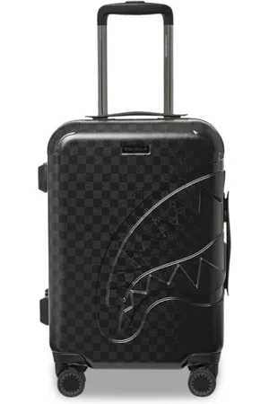 Sprayground Kuffert, Herre, Sort, ONE SIZE, Uld, Half Spritz Sort/Grå Ternet Kuffert