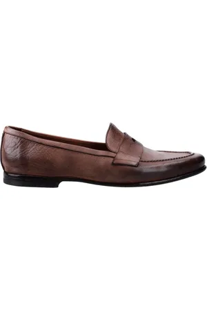 Premiata Sko, Herre, Brun, 40 EU, Uld, Håndlavet Slip-On i Buffalo