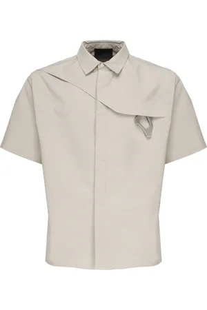 HELIOT EMIL Skjorte, Herre, , M, Nylon, Nylon Kortærmet Skjorte
